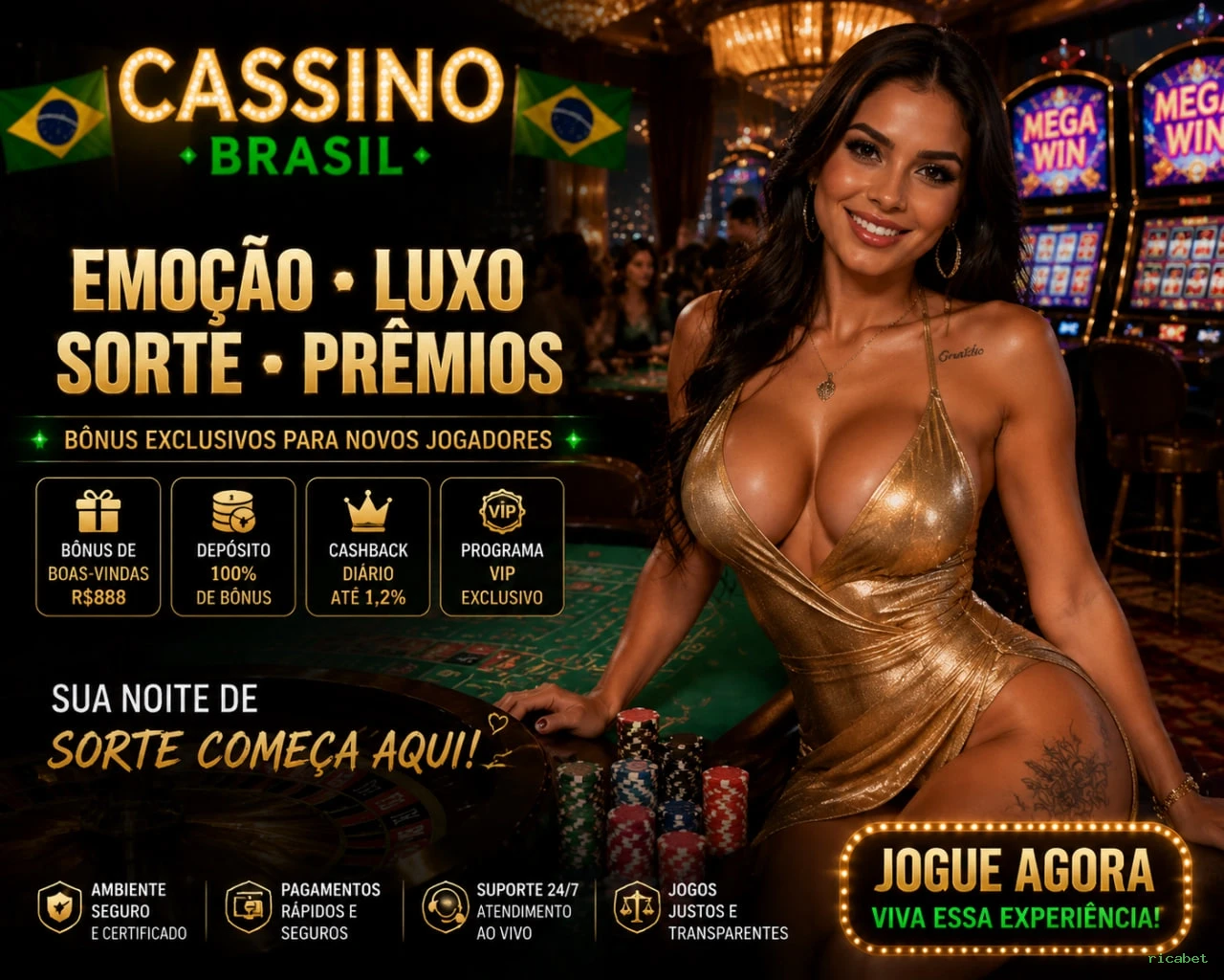 App ricabet para Android e iOS - download grátis