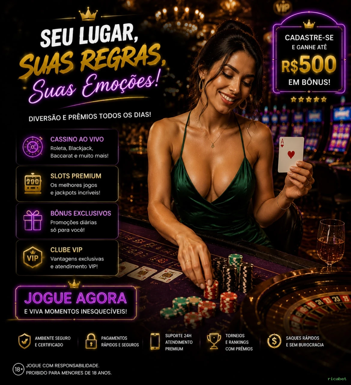 Slots no app ricabet mobile